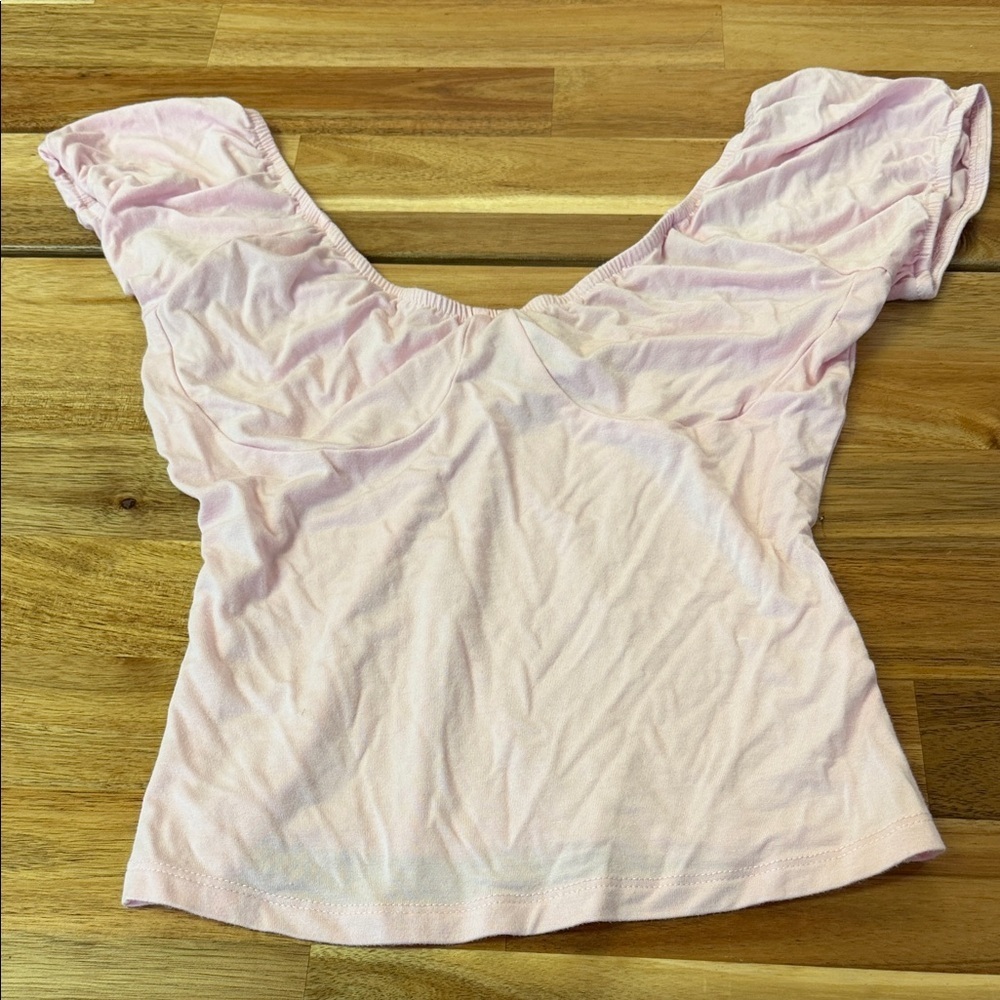 Pacsun Beverly and Beck Daisy Corset top in pink. Size Small - Picture 2 of 5
